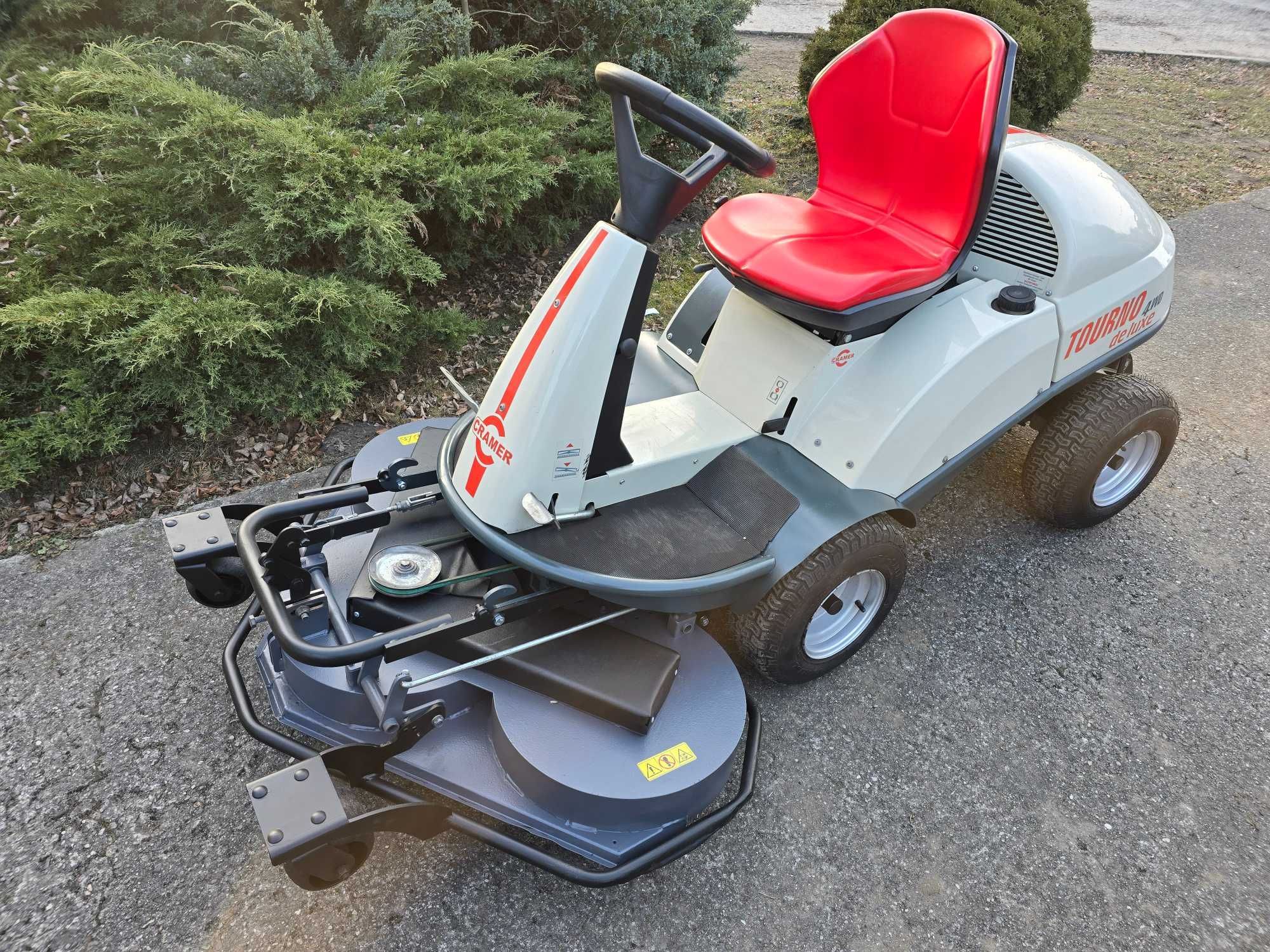 Traktorek kosiarka Cramer Husqvarna RIDER 4x4 21KM Honda GXV POLECAM