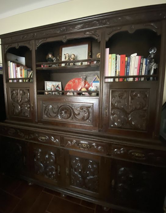 Móvel sala jantar mogno maciço