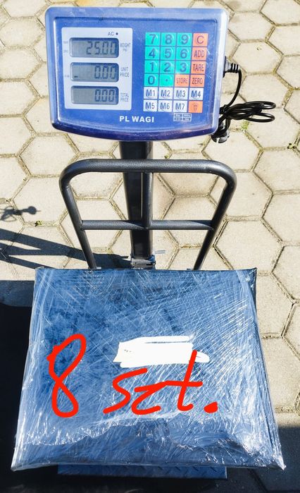 8 sztuk komplet klamra plus pas.