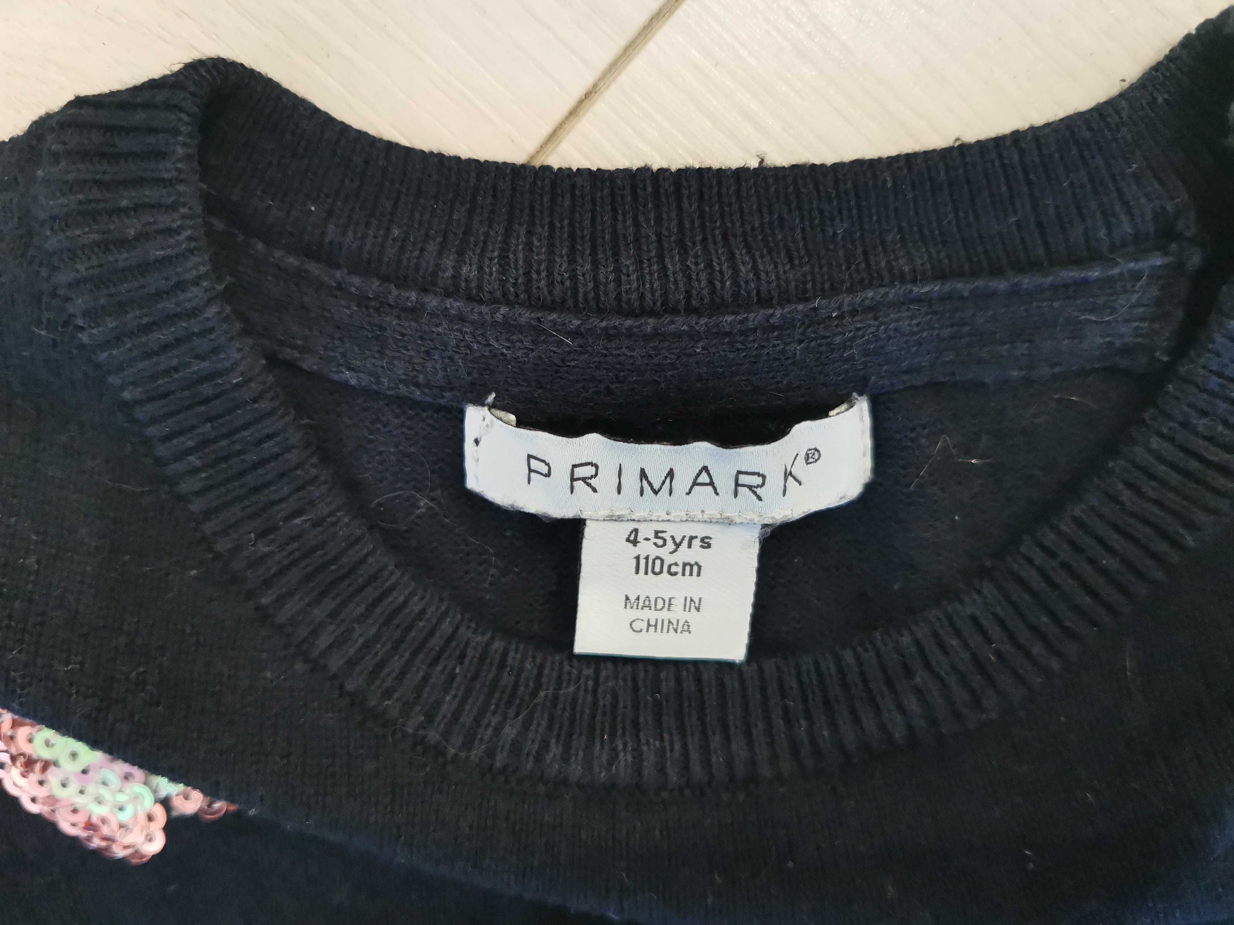 Фирменная кофта, кофточка, свитер Primark на 4-5-6 лет, 110 см