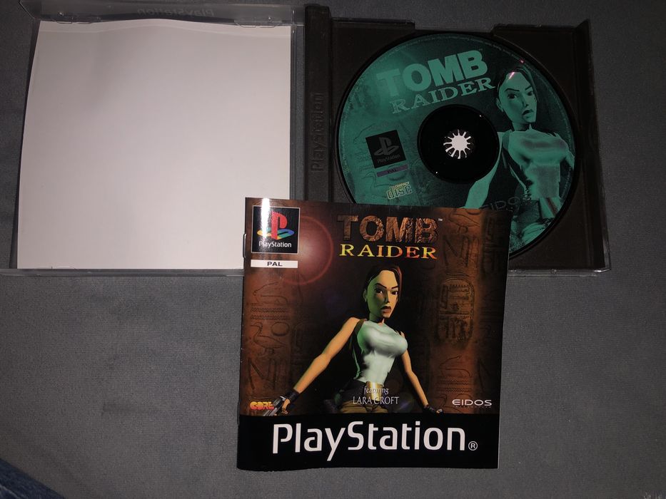 Tomb Raider Playstation 1, 5 частин PS1