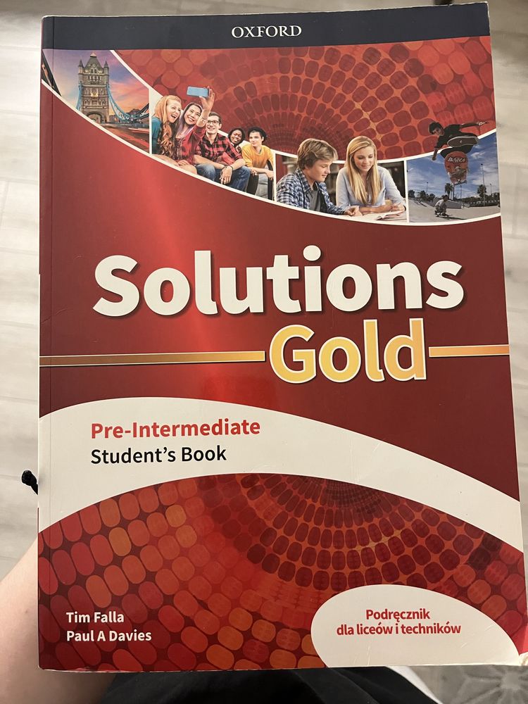 Książka solutions gold