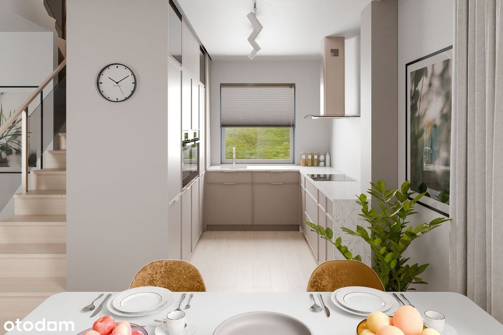 Nowoczesny dom 102 m² z ogrodem i garażem blisko Wrocławia