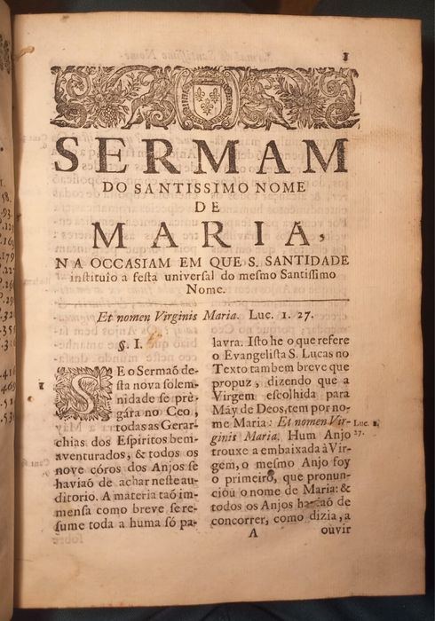 1.ª edição 1690 Sermões do Padre Antonio Vieira, Sexta Parte