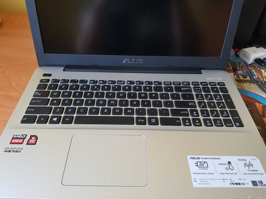 Laptop X555Q A10 AMD