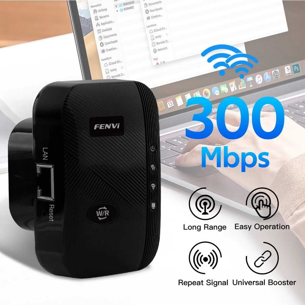 FENVI 300 Мбит/с WiFi-ретранслятор