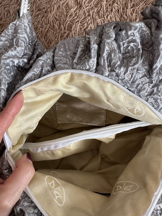 Сумка женская с кожаными ручками