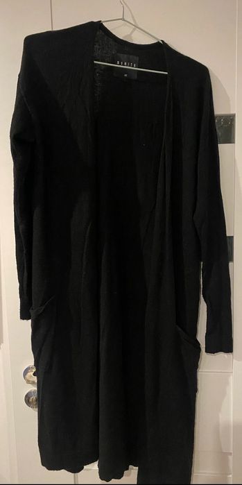 Kardigan czarny długi Mohito XS