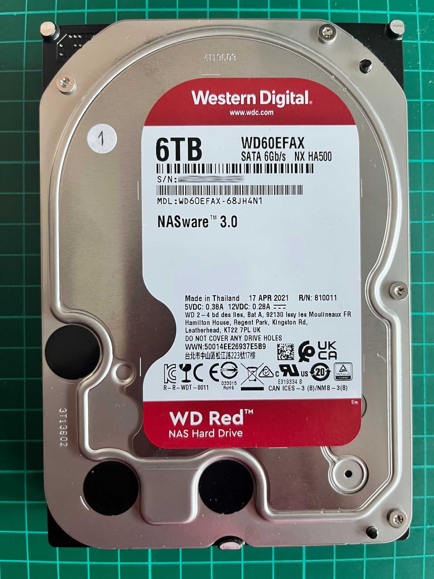 WD Red 6TB Disco rígido interno NAS