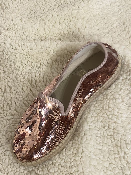 Ескадрільї жіночі з пайєтками Gitana 40 cм взуття з Італії