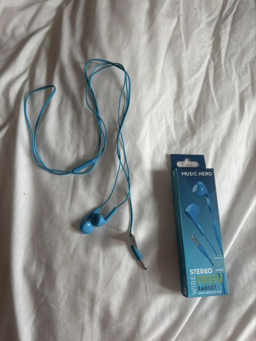 Fones de ouvido de fio