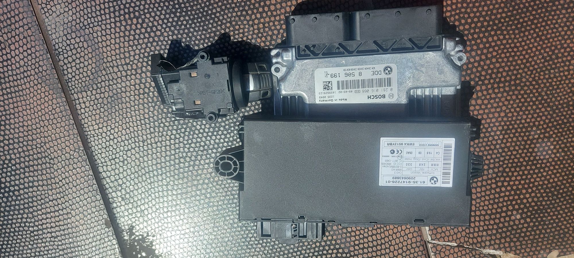 Zestaw startowy Cas Dme Bmw E60 E61 E90 2,0 n47 177km