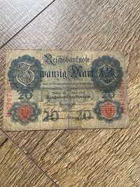 Banknot 20 Marek Berlin 1910