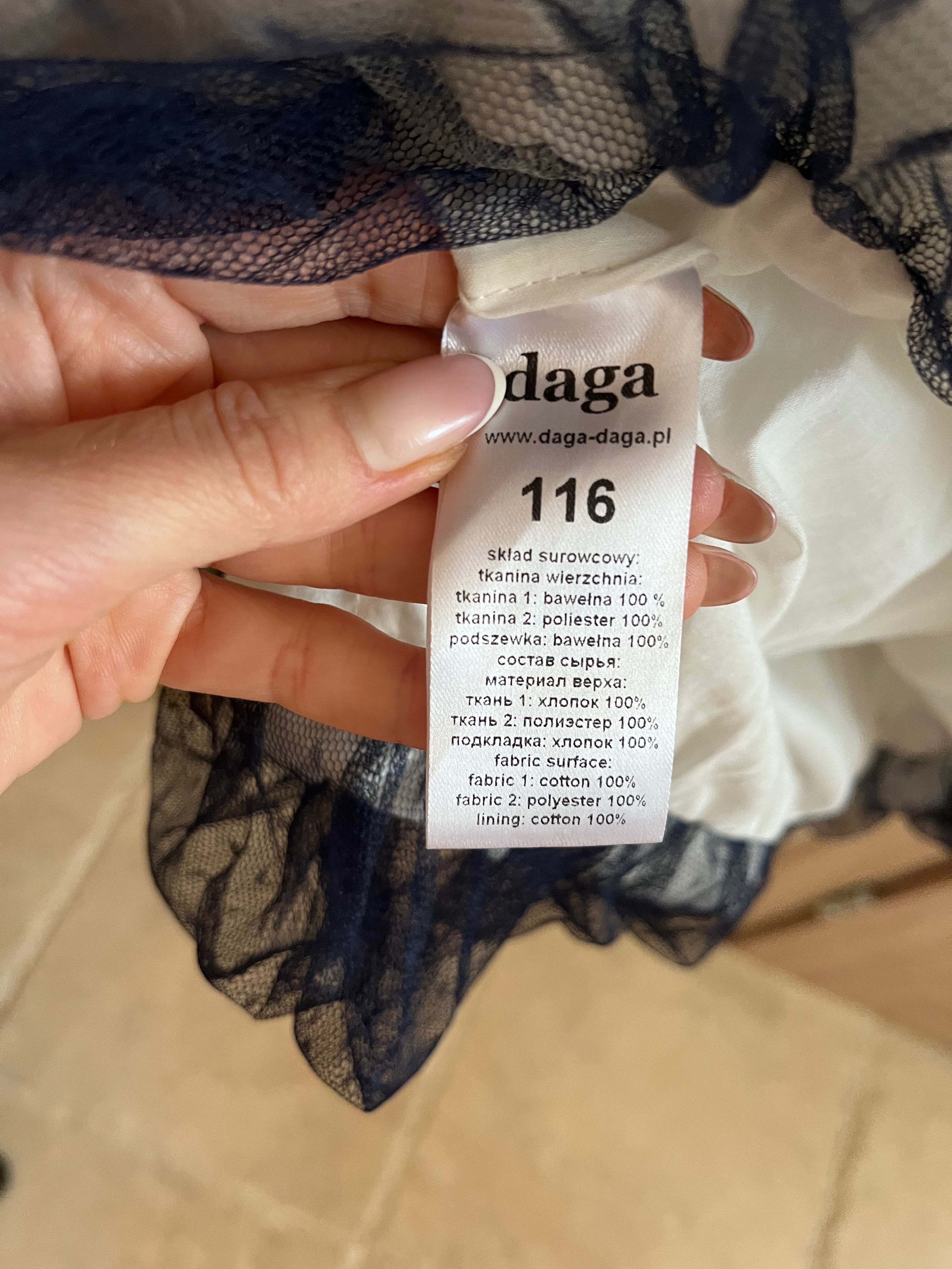 Sukienka świąteczna dla dziewczynki