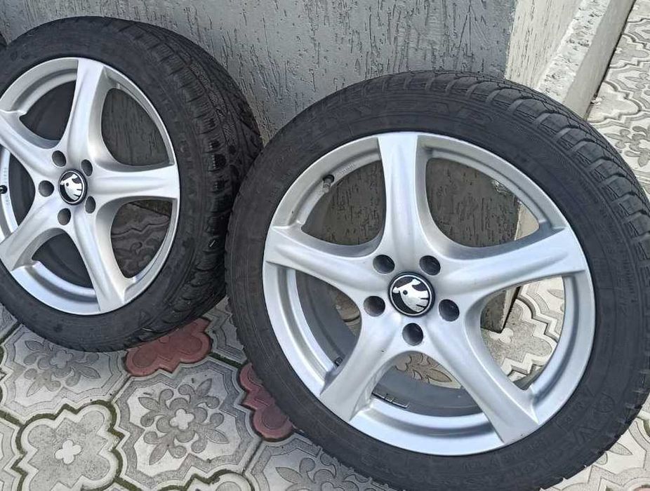 Литі диски Ronal-R42 R17 5x112 7J ET45 crystal silver