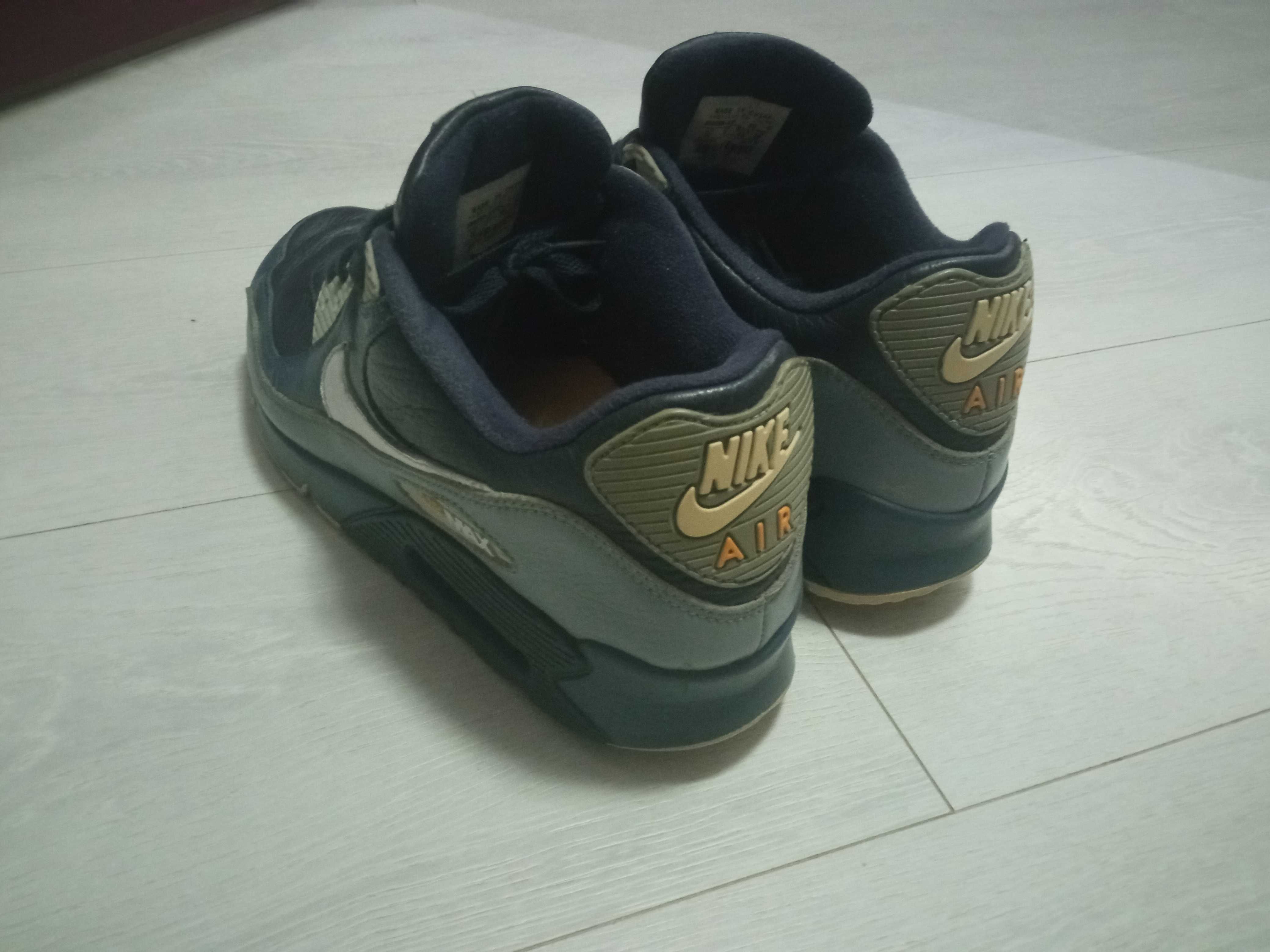 Nike Max air 90 Dark Blue оригинальные кроссовки 43-44р мужские Origin