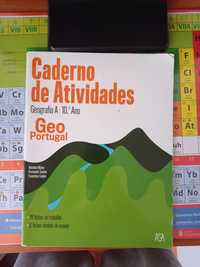 "GeoPortugal"- caderno de atividades de Geografia A do 10° ano da ASA