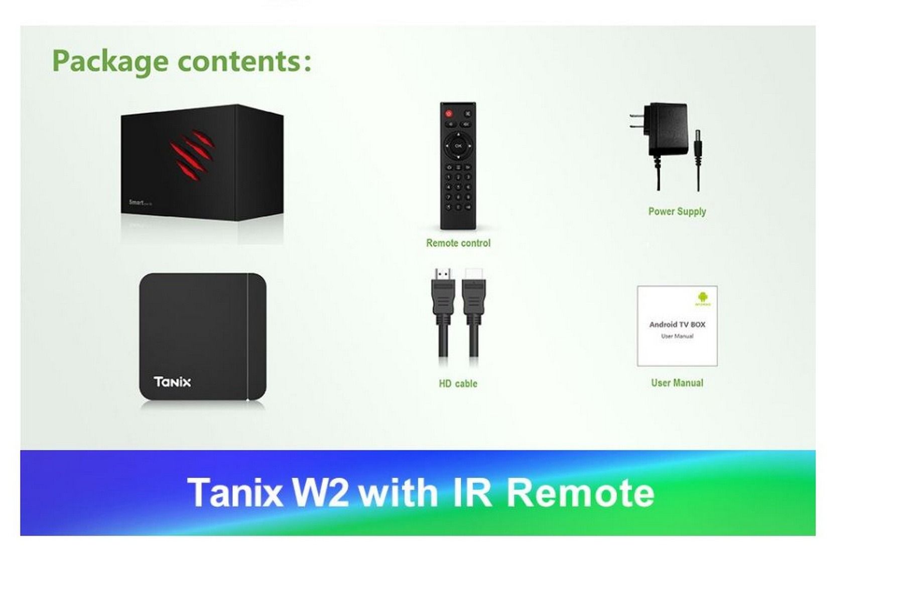 Tanix W2 2/16Gb  Android 11 TV BOX Смарт ТВ Amlogic S905W2