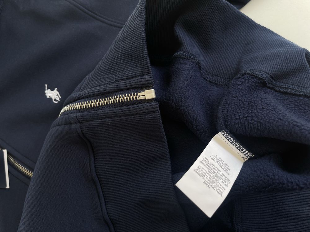 Casaco com fecho azul Polo Ralph Lauren com Fatura