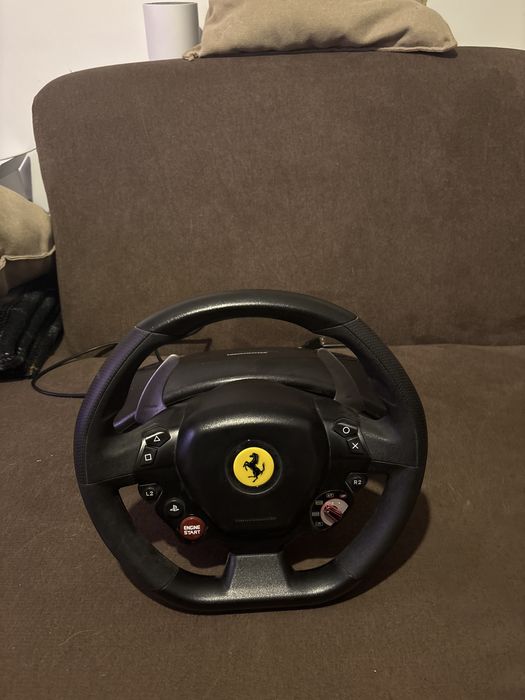 Volante + Pedais THRUSTMASTER T80 Ferrari 488 GTB