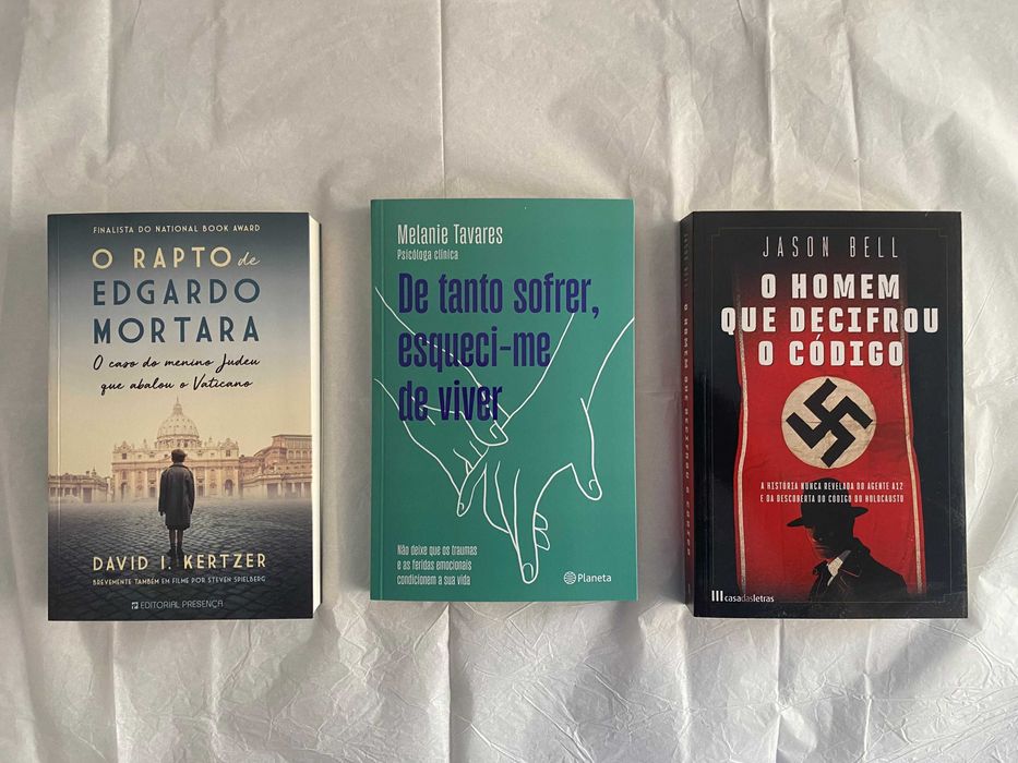 O homem que decifrou o código; De tanto sofrer, esqueci-me...; O rapto