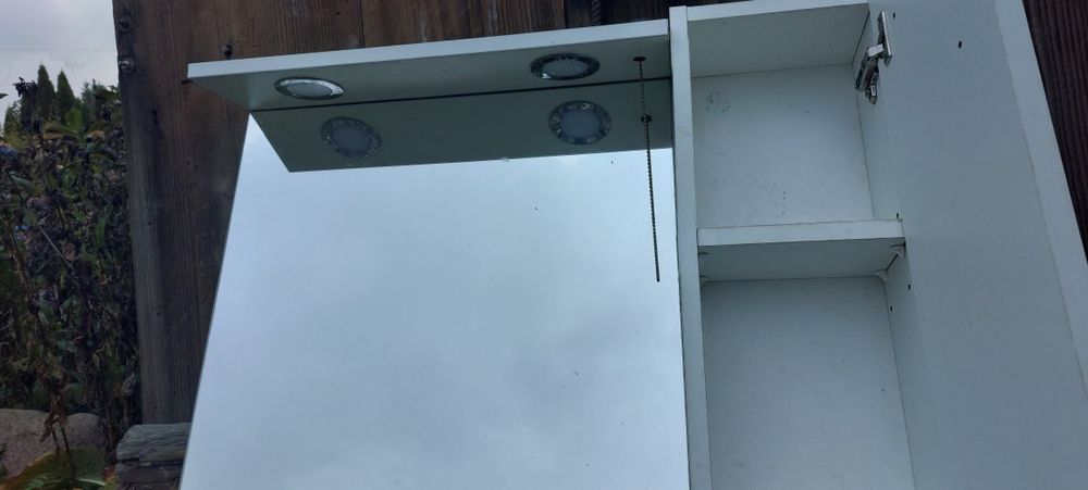 Zlew duży  z lustrem