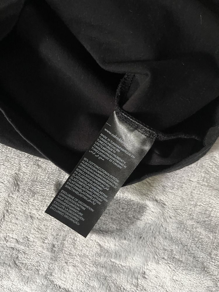 Bluzka Calvin Klein czarna xs