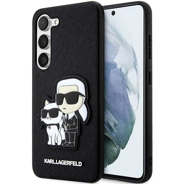 Etui Karl Lagerfeld Saffiano Karl&Choupette do Samsung Galaxy S23+