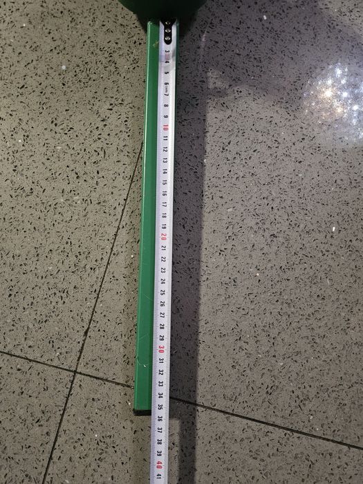 Stojak na choinke metalowy zielony duży 10cm do choinki