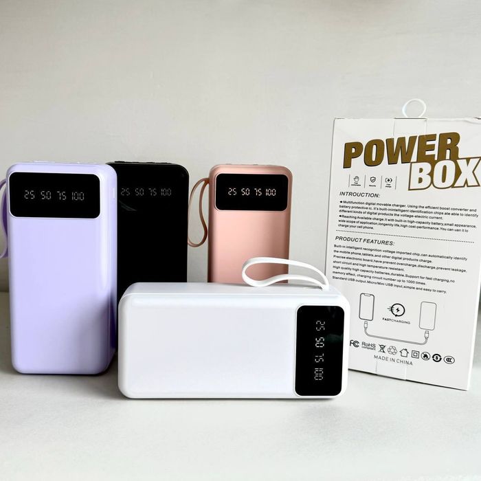Павербанк POWER BANK (30000) mAh із кабелем 25 W