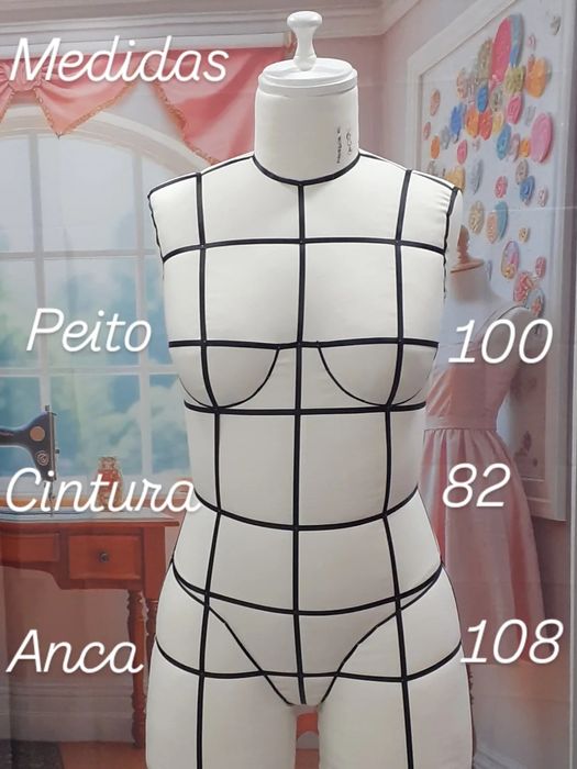 Manequim novo para costura