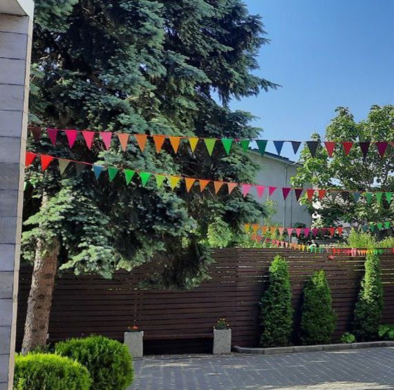 Гірлянди з прапорців для яскравого декору! Гирлянда из флажков