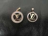 Zawieszka LV Louis Vuitton złoto próba 585 14k prezent na święta