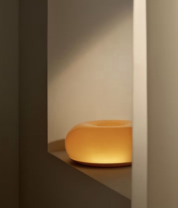 Lampa DONUT VARMBLIXT szklana pomarańczowa