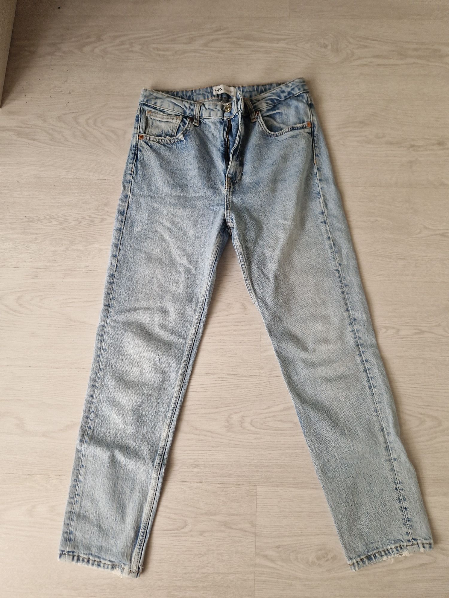 Calças Jeans Retas Zara 38