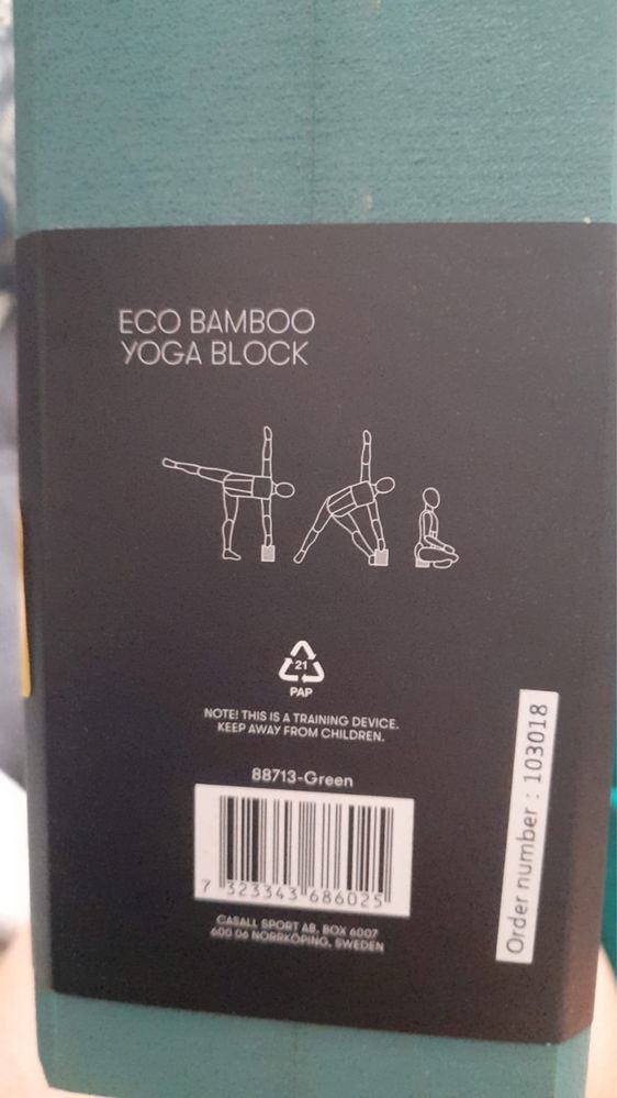 Klocek do Yogi Eco Bamboo