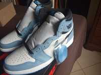 (r. 43 - 27,5 cm) Nike JORDAN 1 Retro High White University Blue Black