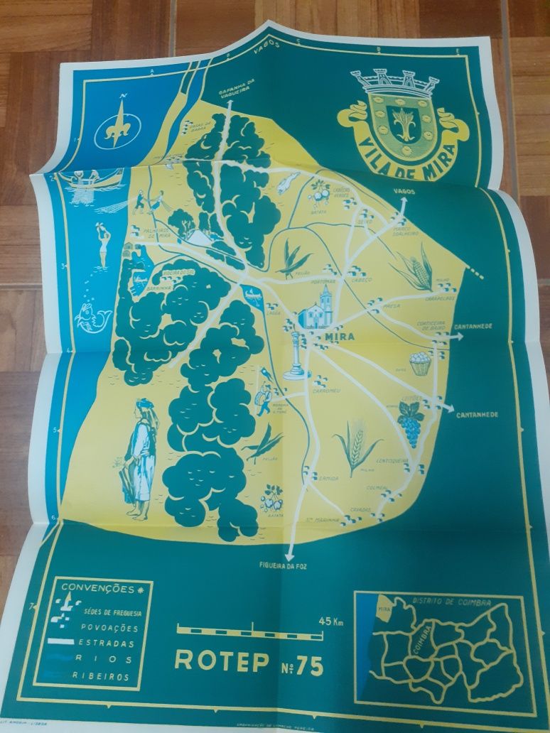 Mapa/roteiro ROTEP, Mira