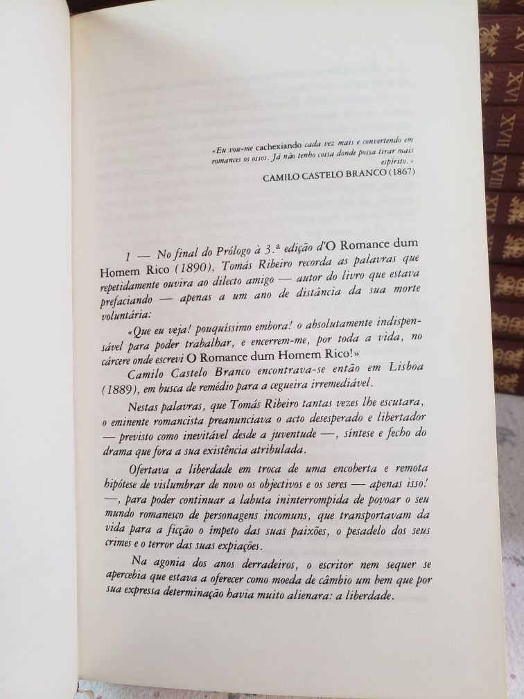 Obras escolhidas Camilo Castelo Branco 1981