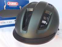Kask rowerowy Abus Urban Purl-y Ace LED Moss Green M 54-58cm