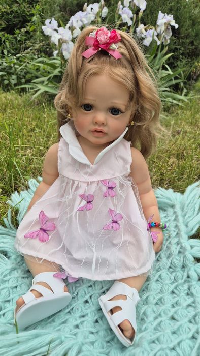 Реборн лялька  вінілова 55 см, Reborn  кукла