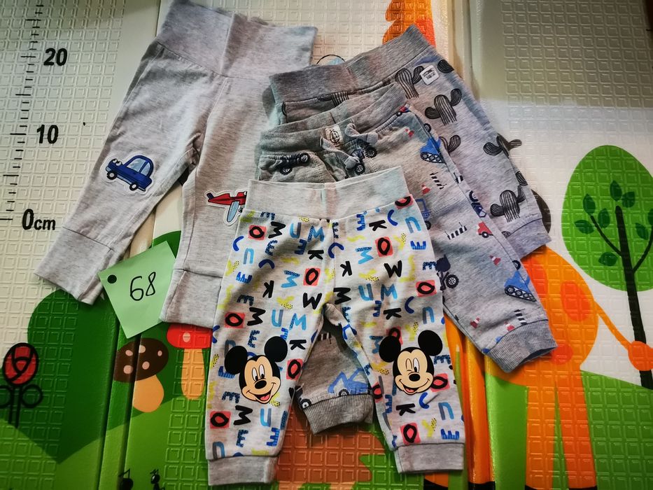 Spodnie dresiki legginsy komplet cool club Reserved 68