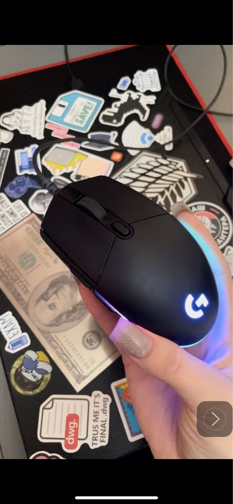 Геймерська миша logitech