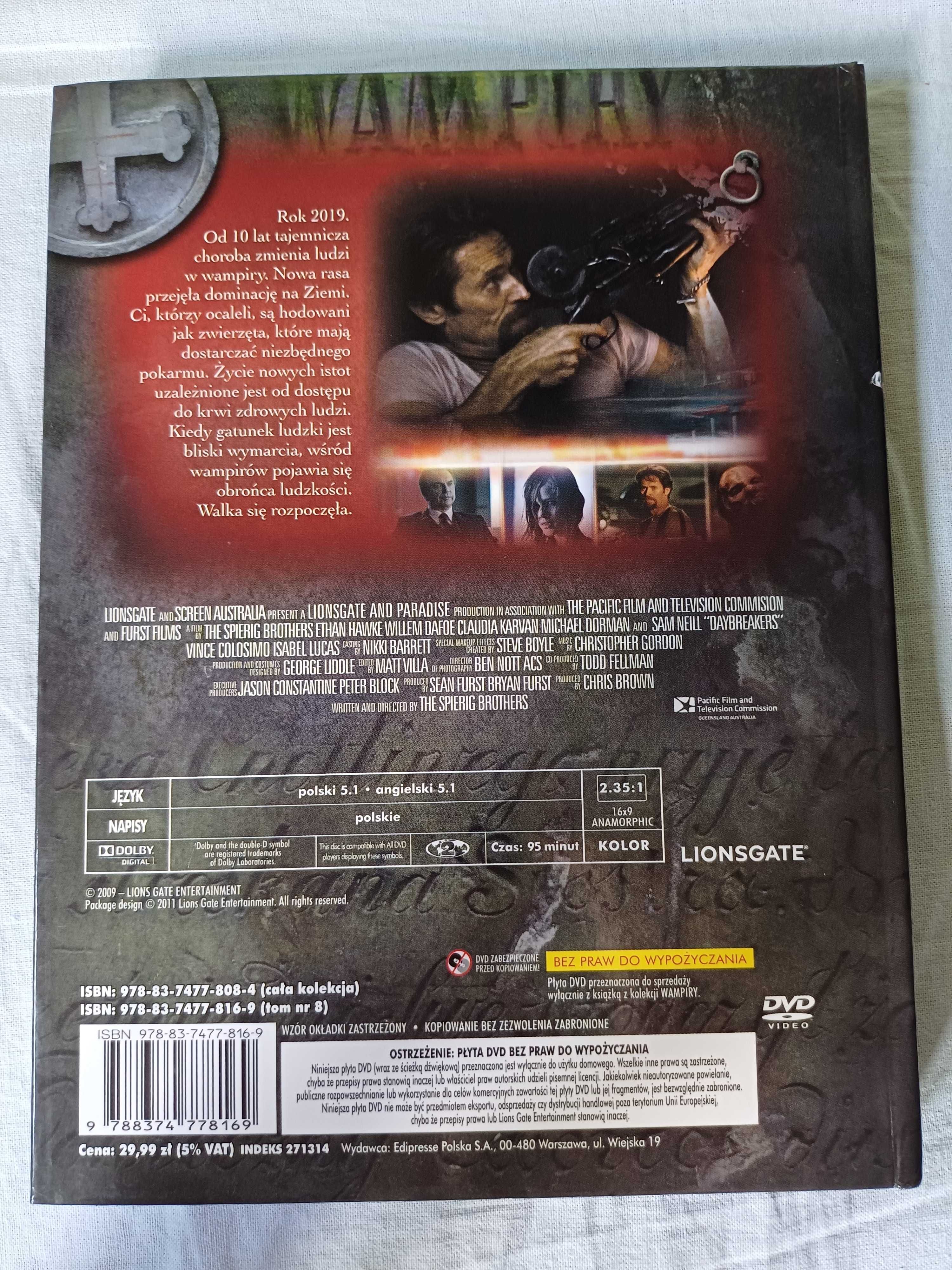 Daybreakers - Świt DVD stan idealny płyta bez rys