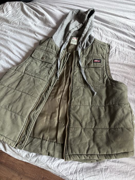 Vintage dickies жилет безрукавка l