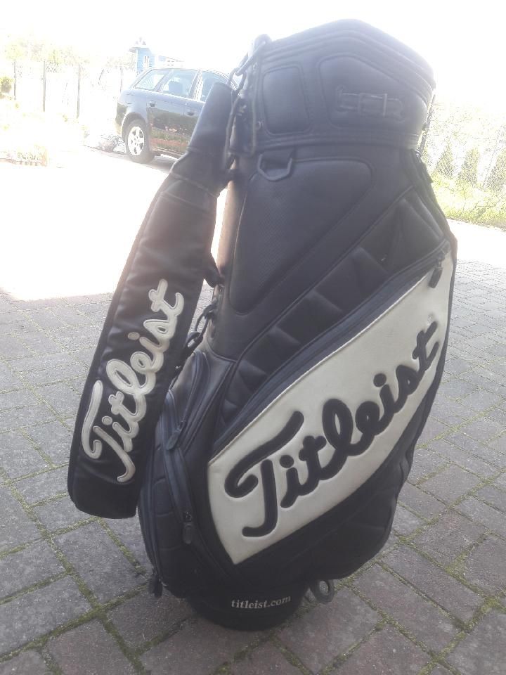 Torba golfowa skórzana Titleist