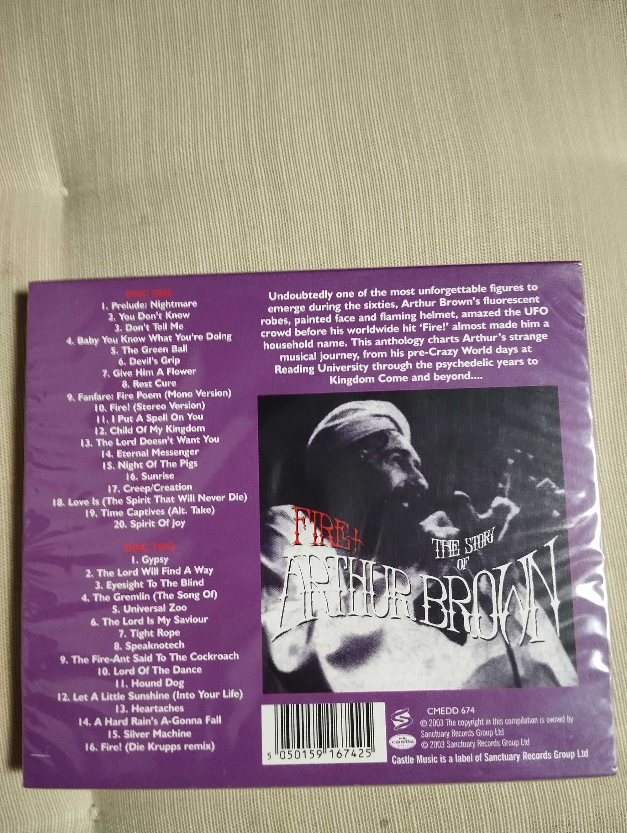 Fire + The Story Of Arthur Brown album 2 CD folia