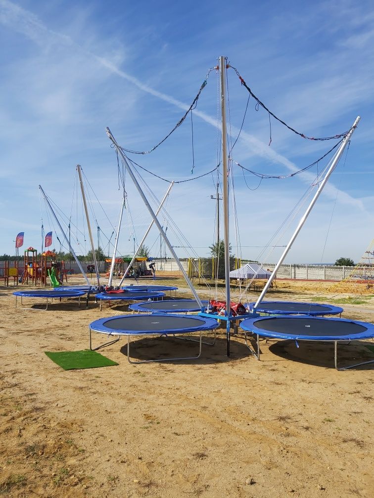 Euro-Bungee 4 stanowiskowe Nowe Trampolina Bunge Dmuchaniec 16500 zł