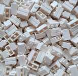 Lego cegiełki cegły - 98283 White Białe Masonry Profile - 30sztuk