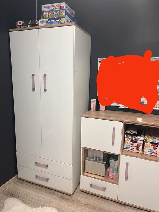 Meble dziewczęce Agata Wójcik Amazon meble 4 cz